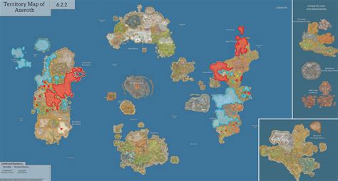 Map Of Azeroth | World Map 07