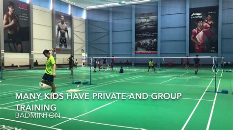 Singapore Badminton Hall 1 Lorong 23 Geylang Youtube