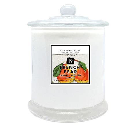 French Pear Luxury Scented Candle Planet Yum Australia