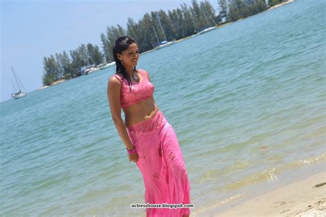 Sunaina Hot Navel Show Stills Actress Hot Stills