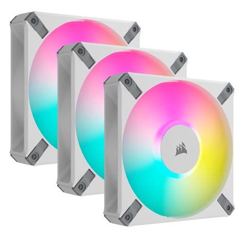 Кулер для корпуса Corsair AF120 RGB Elite White Triple Pack (CO-9050158 ...