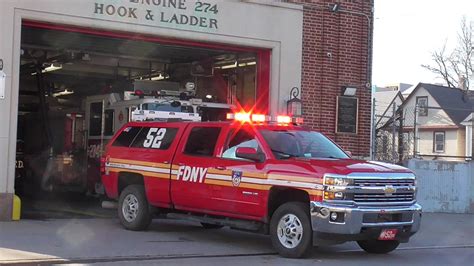 Fdny Battalion 52 Returning To Quarters Youtube