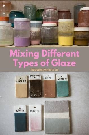 Can You Mix Different Types Of Glaze Combining Glazes Glazes For