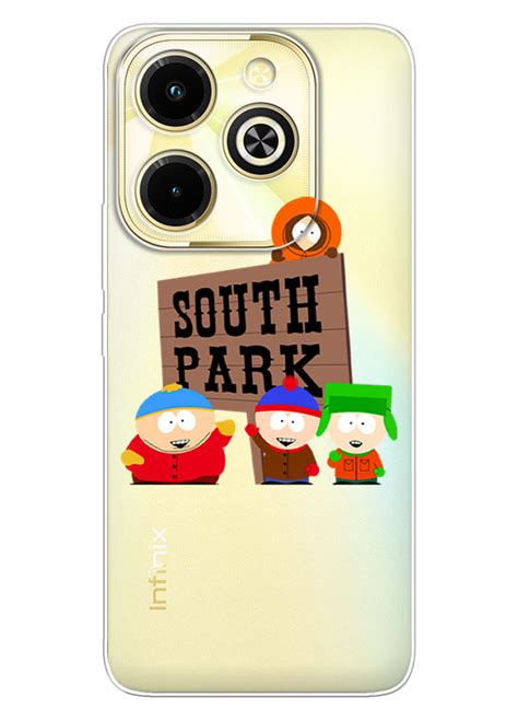 Infinix Hot 40i чохол South Park Південний Парк Ерік Картман Кайл Брофловскі Стен Марш та Кенні