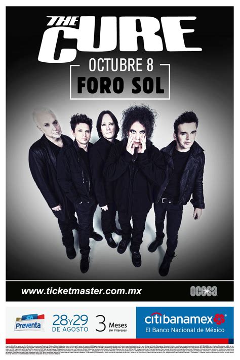 ¡the Cure Regresa A La Ciudad De México La Farándula