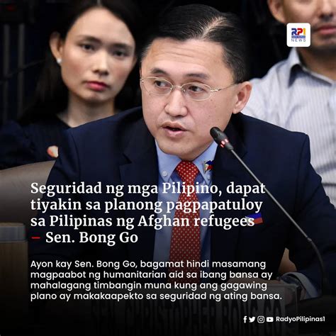 Seguridad Ng Mga Pilipino Dapat Tiyakin Sa Planong Pagpapatuloy Sa