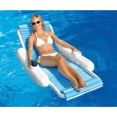 Swimline Sunchaser Sling Floating 50 X 32 Lounge Swimming Pool