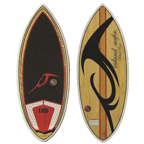 Inland Surfer 4skim Black Pearl Wake Surfboard 2014 Evo