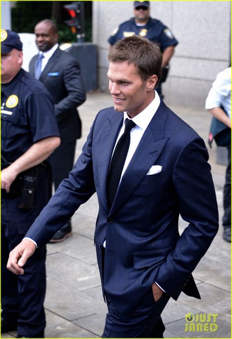 Photo Tom Brady Deflategate Courthouse Nyc Photo Just