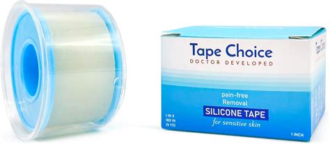 Amazon TapeChoice Silicone Tape For Skin Medical Silicone Tape