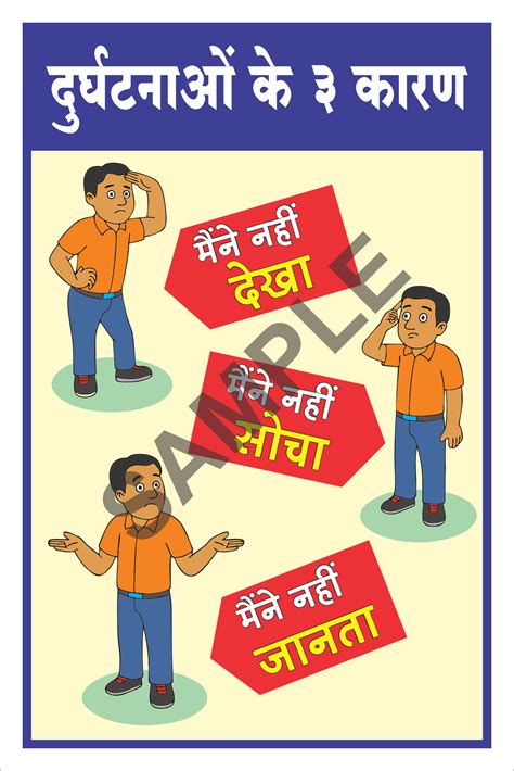 Industrial Safety Poster - Coating Type: Lamination at Best Price in