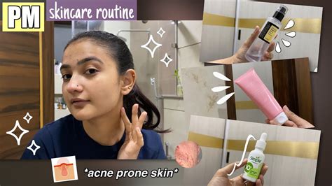 How To Get Rid Of Acne And Acne Scars Fast My Night Time Skincare Routine Sumegha Sudan Youtube