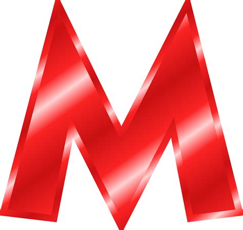 Clipart Effect Letters Alphabet Red