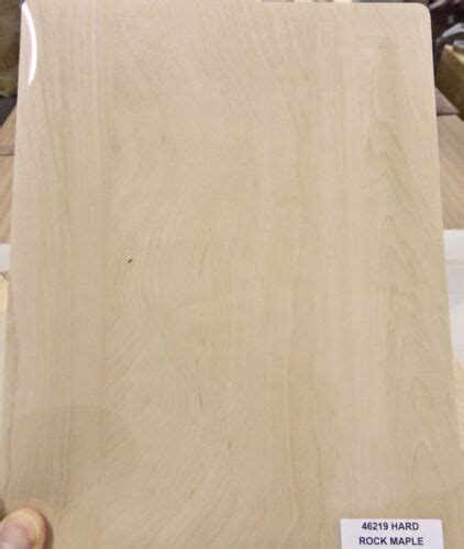 Hard Rock Maple PVC Laminate 8 X 10 Semi Gloss Coating 1 40th Thick