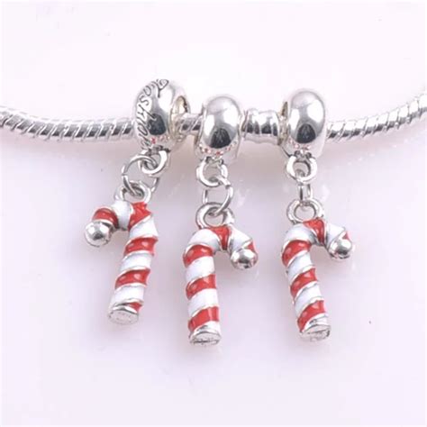 Шарм Кулон Бусина в Виде Рождественской Конфеты — Купить Недорого на ...