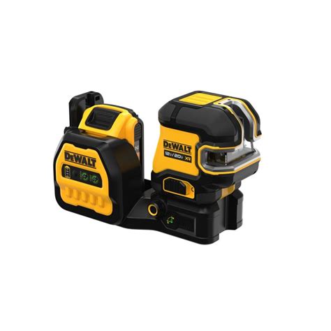 NIVEL LASER 5 PUNTOS DEWALT CRUZADA VERDE KIT DCLE34520GB A