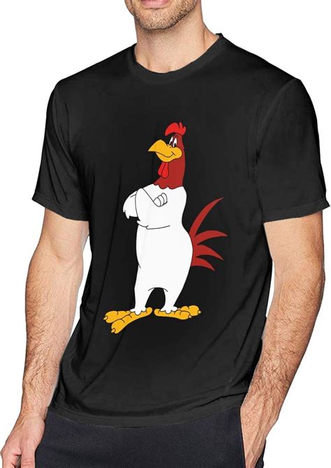 Amazon.com: Foghorn-Leghorn-Looney-Tunes Mans T Shirt Crew Neck Short ...