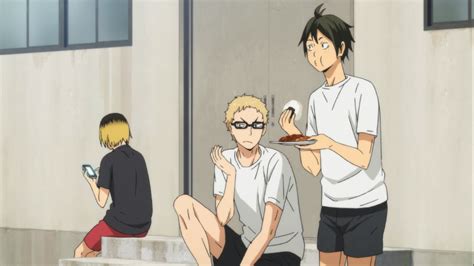 Haikyuu Season 2 Kenma Kozume Tsukishima Kei Yamaguchi Tadashi