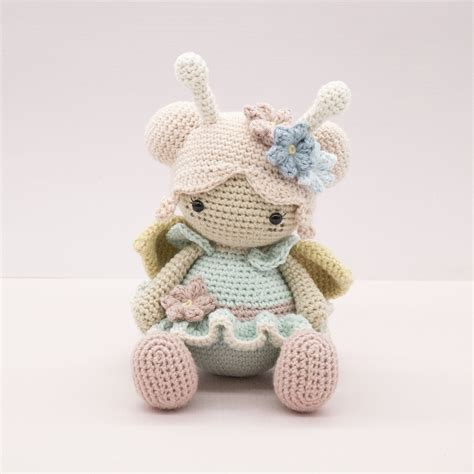 Crochet Amigurumi Pattern Of A Flower Fairy Doll — The Little Hook Crochet