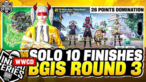 Solo 10 Kills 16 Finishes WWCD In BGiS Round 3 Scrims Deadly Duo