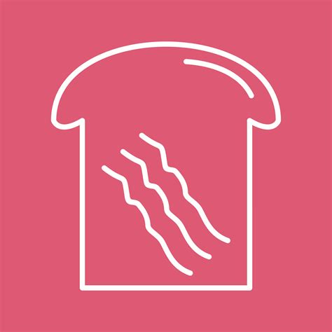 Toast Vector Icon 19871476 Vector Art At Vecteezy