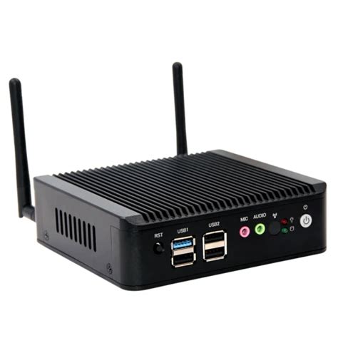 J Nuc Fanless Mini Pc With Rs Dual Lan Industrial Computer Thin