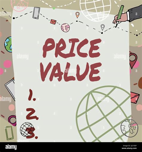 Text caption presenting Price Value. Business approach strategy which ...