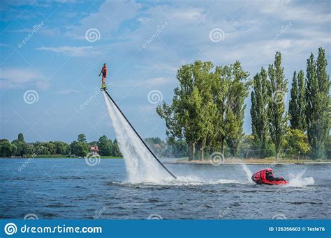 Flyboarding Flyboard Editorial Stock Photo Image Of Fast 126356603