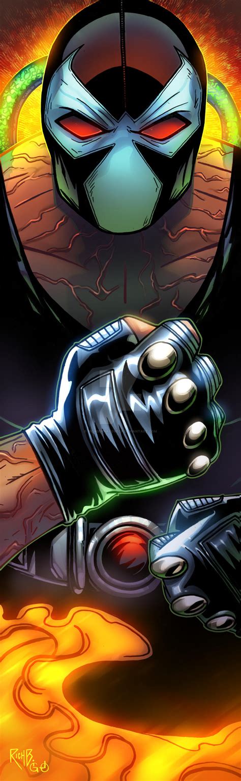 bane panel art  richbernatovech  deviantart