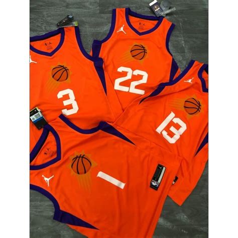 Hot Pressednba Jersey Phoenix Suns Nash Paul Booker Ayton Orange