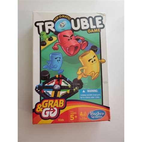 Hasbro Games Brand New Unopened Popomatic Trouble Grab And Go Game