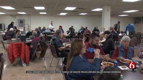 Chili Dinner Raises Money For Family Of Waste Truck Driver Killed While ...