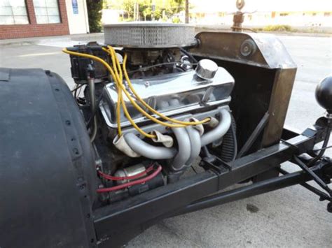 Purchase Used 1927 Ford Coupe Hot Rat Street Rod Chopped Channeled V8 NO RESERVE In