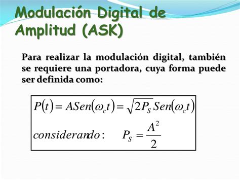 Ppt Tema Tecnicas De Modulaci N Digital Powerpoint Presentation