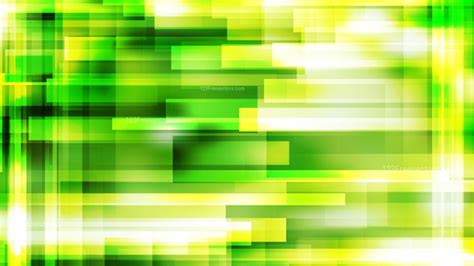 Abstract Green Yellow and White Geometric Shapes Background Image