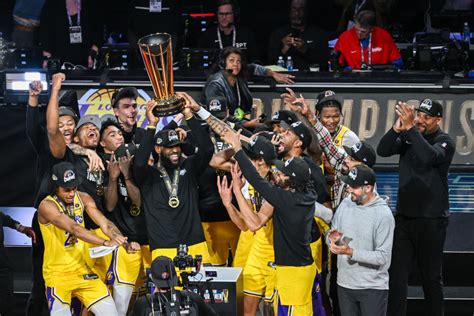 The Lakers Win The Nbas First Ever In Season Tournament