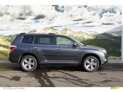 Magnetic Gray Metallic Toyota Highlander Limited Wd