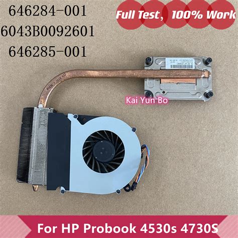 Laptop Cpu Cooling Fan Or Heatsink For Hp Probook S S S