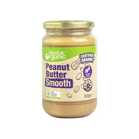 Absolute Organic Peanut Butter Smooth Grandiose Ae