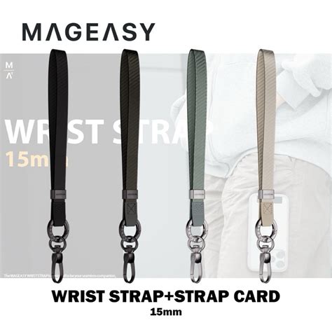 SwitchEasy MAGEASY WRIST STRAP STRAP CARD 15mm Shopee Malaysia