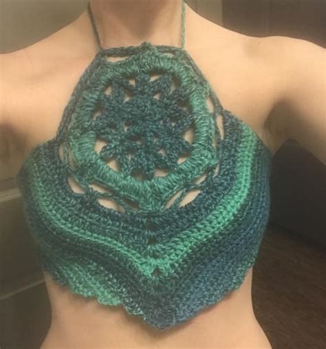 Flower Of Life Halter Top Etsy