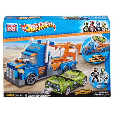 Megabloks Micro Hot Wheels Kamion S Autem Max Kovy Hra Ky