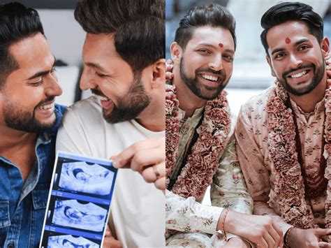 Indian American Gay Couple Who Got Hitched In Soon To Be Parents