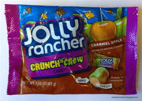 Candy Bar Reviews Jolly Rancher Caramel Apple Crunch N Chew