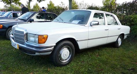 =MB W116, steht bei der Veterama zum Verkauf, 10-2017 - Fahrzeugbilder.de