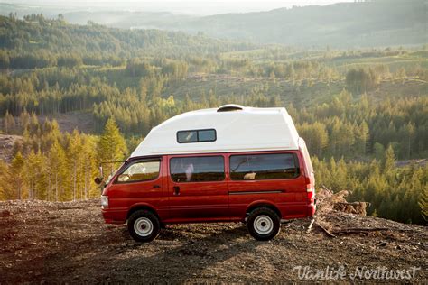 Toyota Hiace Hitop Wd Camper Vanlife Northwest