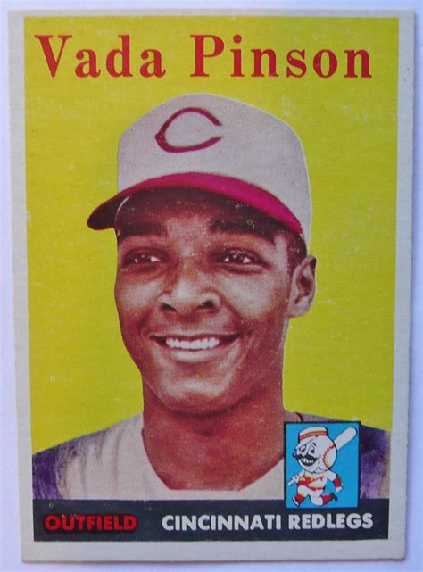 Vada Pinson Cincinnati Redlegs Sold Frank Kelsey Flickr