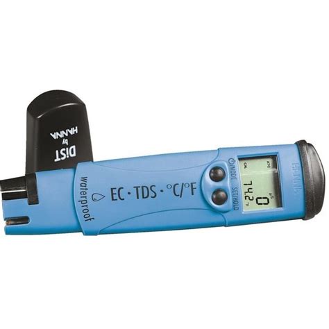 Hanna Instruments Dist 6 Waterproof Ec Tds Temp Tester HI98312 Zoro