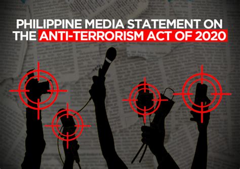 Philippine Media Statement On The Anti Terrorism Act Of 2020 Cmfr