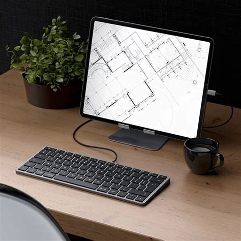 Клавиатура Проводная Satechi Slim W1 Usb C Wired Keyboard Ru Раскладка